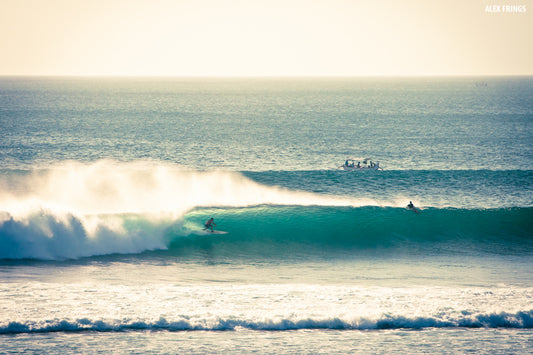 Balangan- racing down the line