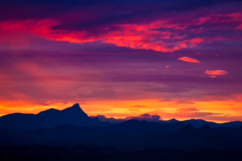 Mount Warning Sunset