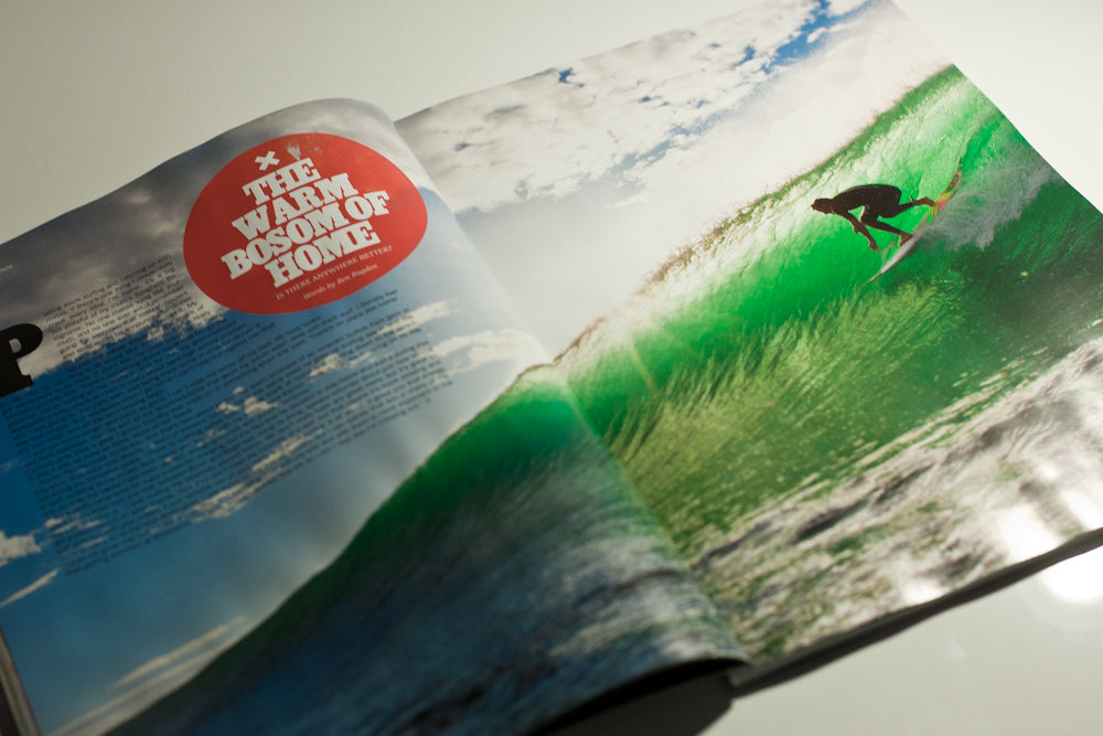 TRACKS Magazine - Double Page Spread of KP