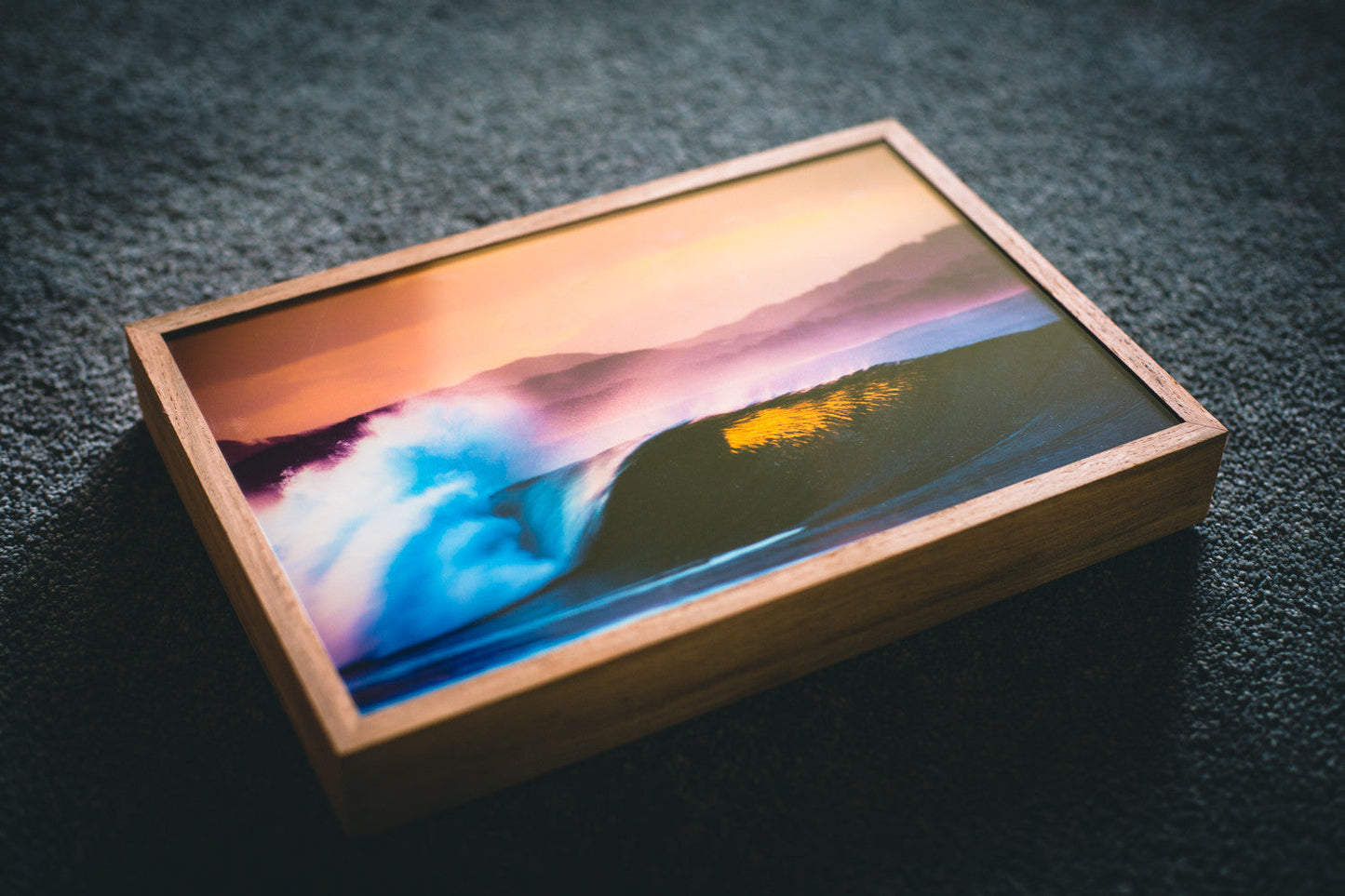 Last Light Wreck - Acrylic Block